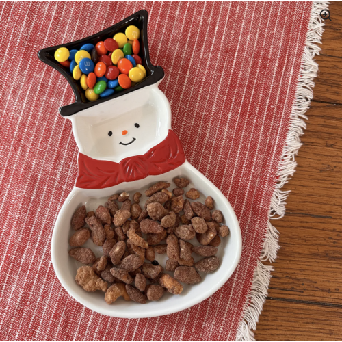 Ganz Snowman Platter 3 Sections Ganz Snowman Platter 3 Sections