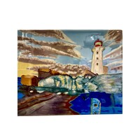 Tile Peggy's Cove 11 x 14 inches