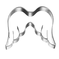 Angel Wings Embossed Cookie Cutter