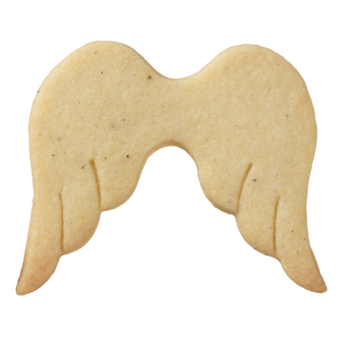 Mrs Birkmann Angel Wings Embossed Cookie Cutter