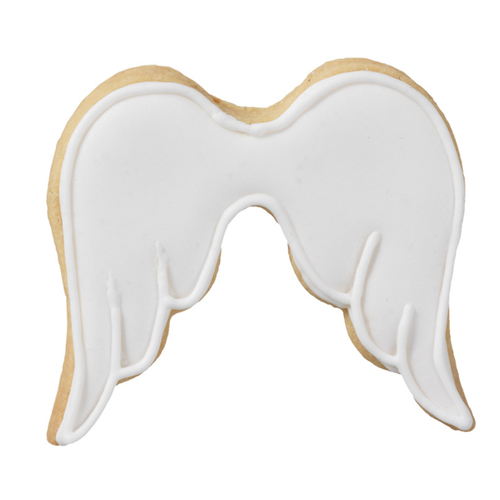 Mrs Birkmann Angel Wings Embossed Cookie Cutter
