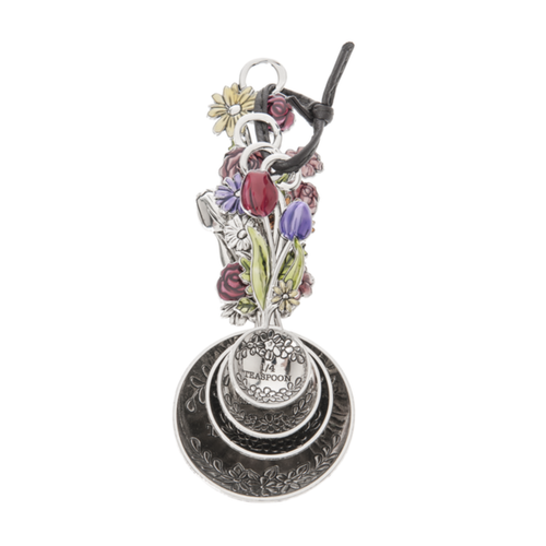 Ganz Measuring Spoons Flower Bouquet