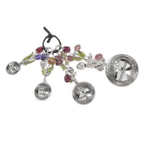 Ganz Measuring Spoons Flower Bouquet