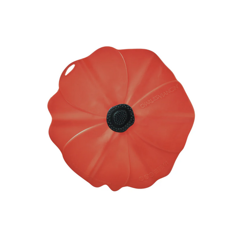CHARLES VIANCIN Lid Silicone Poppy 15 cm