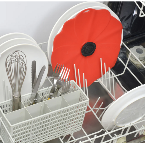 CHARLES VIANCIN Lid Silicone Poppy 15 cm