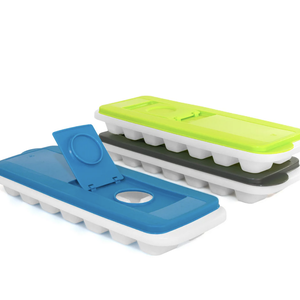 KITCHENBASICS Ice Cube Tray with Easy Fill Assorted Colour