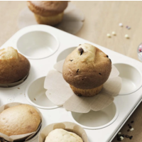 NoStik Silicone Muffin Liner Set of 12