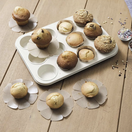 NoStik NoStik Silicone Muffin Liner Set of 12