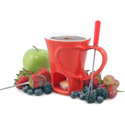Swissmar Sweetheart Chocolate Fondue Mug 4pcs