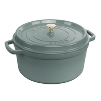 Dutch Oven Round 7 QT Eucalyptus Staub
