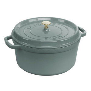 Staub Dutch Oven Round 7 QT Eucalyptus Staub
