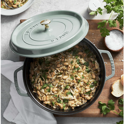 Staub Dutch Oven Round 7 QT Eucalyptus Staub