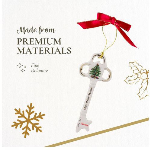 Spode Christmas Tree Our New Home Ornament Spode Christmas Tree Our New Home Ornament