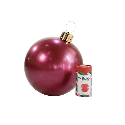 Holiball Holiball Cranberry Small Holiball Holiball Cranberry Small