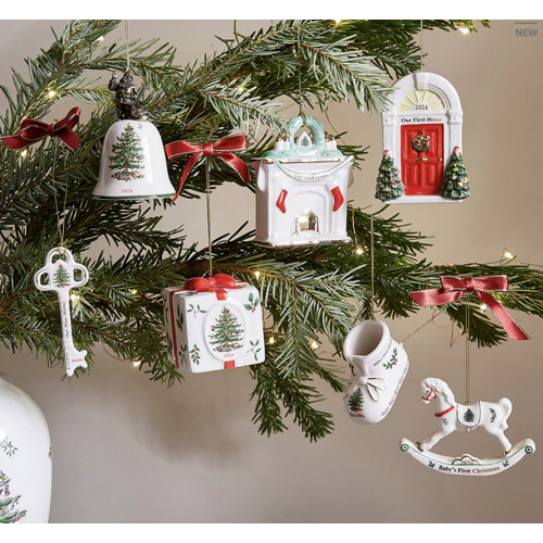 Spode Christmas Tree Our New Home Ornament Spode Christmas Tree Our New Home Ornament