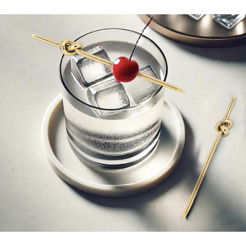 Abbott Knot Cocktail Pick Gold