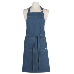 Now Designs Apron Denim Stonewash