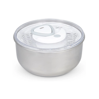 Zyliss Easy Spin 2 Stainless Steel Salad Spinner