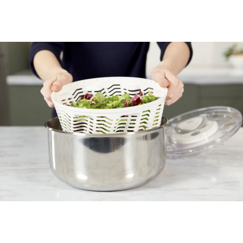 Zyliss Zyliss Easy Spin 2 Stainless Steel Salad Spinner