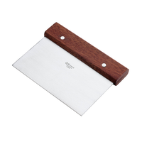 Dough Cutter/Scraper Wood Handle