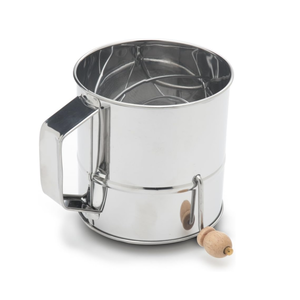 Fox Run Flour Sifter Crank Handle 3 Cup