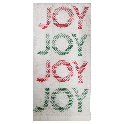 Tea Towel Christmas Joy Red & Green 2 Piece Tea Towel Christmas Joy Red & Green 2 Piece