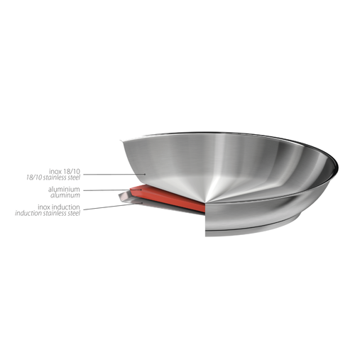 Cristel USA Inc. CRISTEL Fry Pan 11 Inch