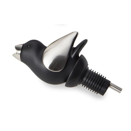 GurglePot ChirpyTop Wine Pourer Black