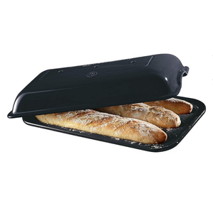 Emile Henry Emile Henry Baguette Mold Bleu Nuit