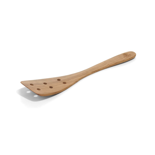 BERARD Berard Curved Spatula with Holes 12.5 Inch