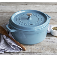 Staub Dutch Oven Round 5.5qt Ice Blue