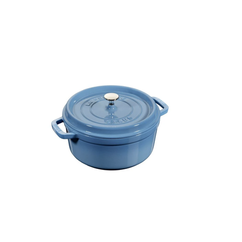 Staub Staub Dutch Oven Round 5.5qt Ice Blue