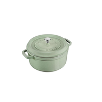 Staub Dutch Oven Round 5.5qt Sage