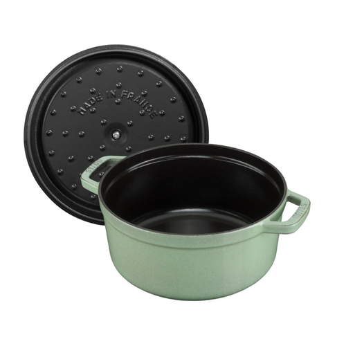 Staub Staub Dutch Oven Round 5.5qt Sage