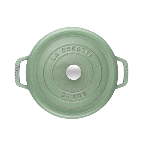 Staub Staub Dutch Oven Round 5.5qt Sage