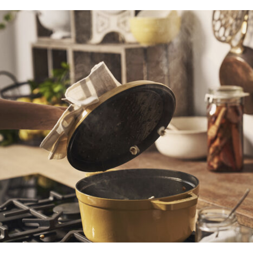 Staub Staub Dutch Oven Round 5.5qt Citron