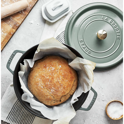 Staub Staub Dutch Oven Round 5.5qt Eucalyptus