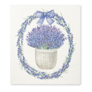 Abbott Swedish Cloth Lavender Wreath