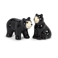 Black Bear Salt & Pepper Shakers