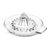 Glass Lemon Juicier with Spout and Handle