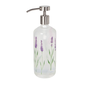 Now Designs Lavender Glass Soap Pump