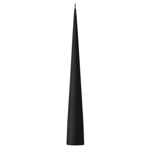 Ester & Erik Cone Candle Large Black Velvet Matte