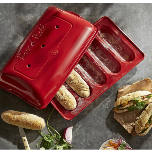 Emile Henry Emile Henry 5 Mini Baguette Mold Grand Cru