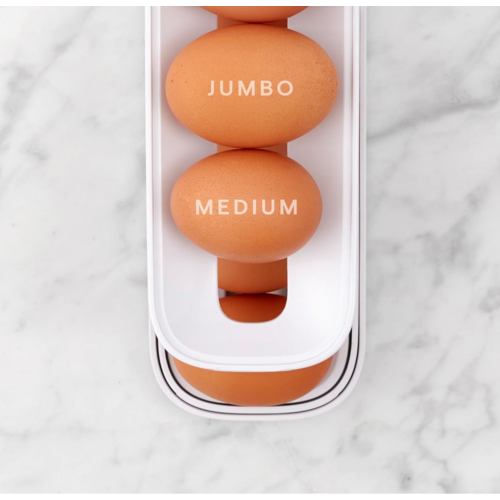 Youcopia Rolldown Egg Dispenser Two Tier