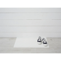 Doormat Solid Shag Super White