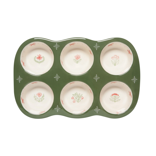 Now Designs Muffin Pan Camellia