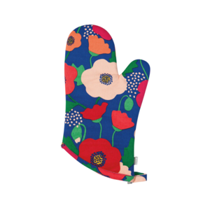 Now Designs Oven Mitt Set Poppy