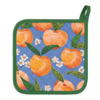 Pot Holder Pair Peaches