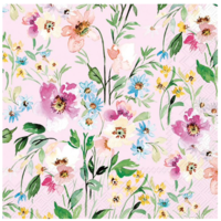Napkin Cocktail Paper Beauty of Spring