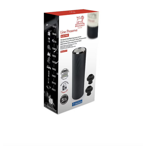Peugeot Line Preserve Electric Vacuum Pump for Wine